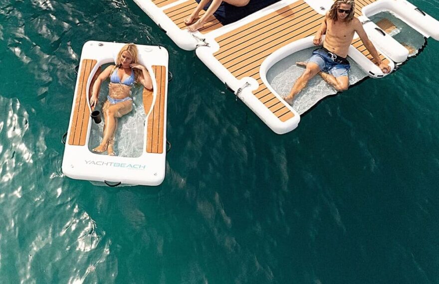 YACHTBEACH In-Water Lounger Single