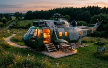 Helicopter Glamping