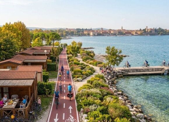 cicloturismo in campeggio
